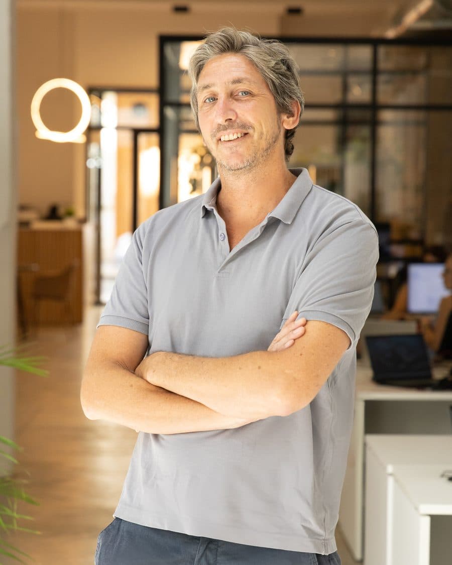 Retrato de Nicolas Repetto, Coordinador de proyectos en Nestor